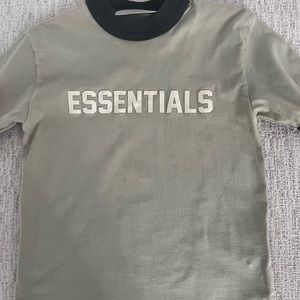 Sea foam green kids essential Fear of God Shirt